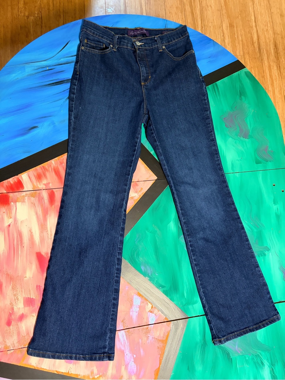 Gloria Vanderbilt Dark Blue Jeans size 8